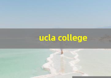 ucla college